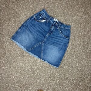 Old Navy Kids Blue Denim Skirt